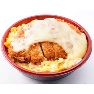 チーズカツ丼