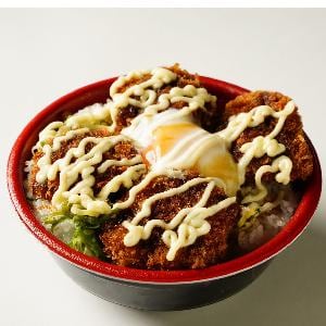 マヨソースヒレカツ丼