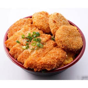 ロースカツとヒレのソースカツ丼