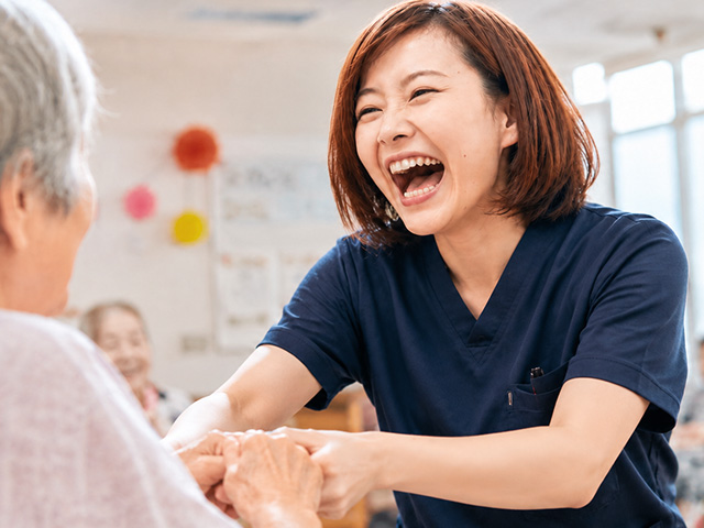 事務所での休憩