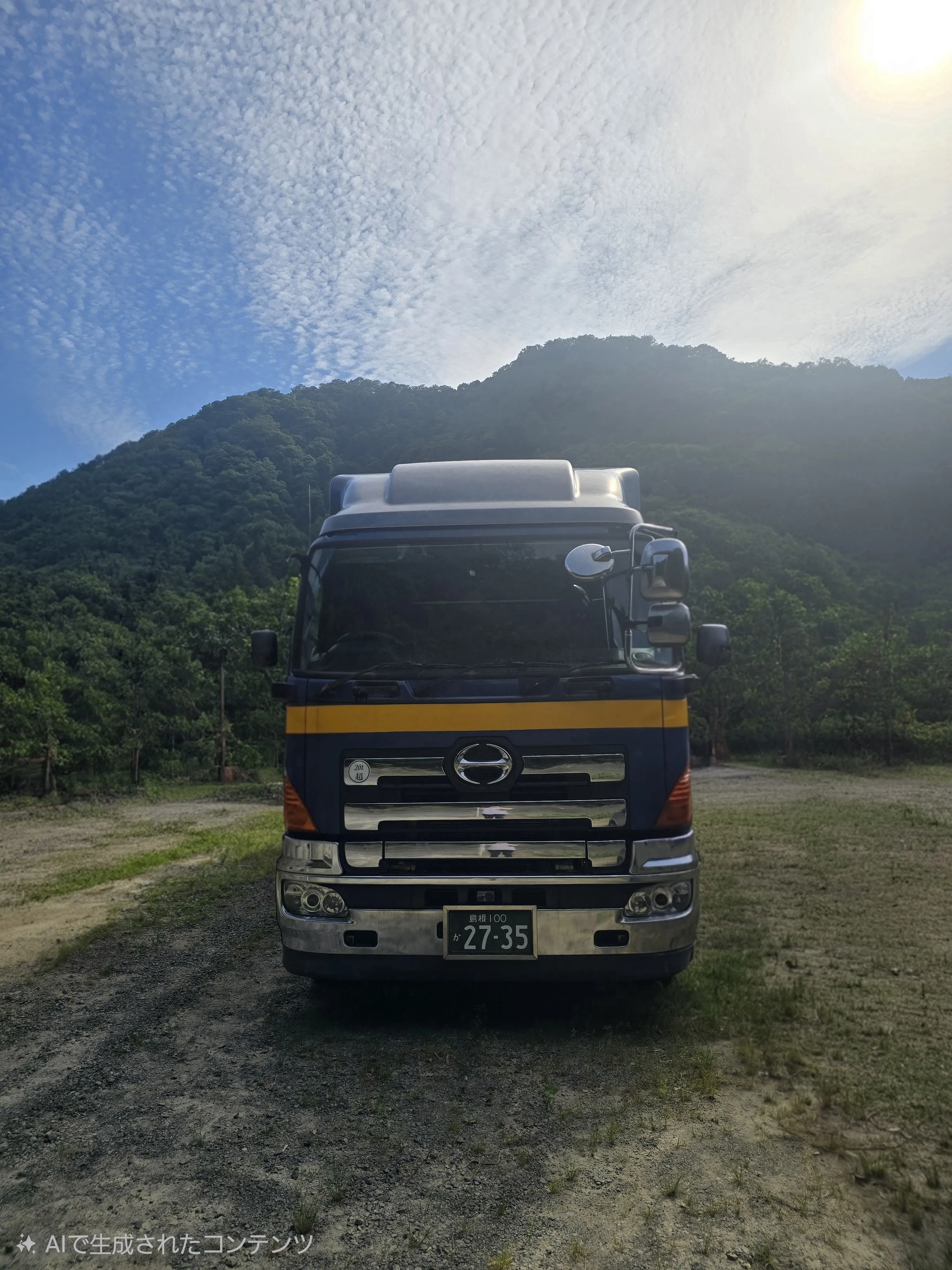 長距離配送のイメージ