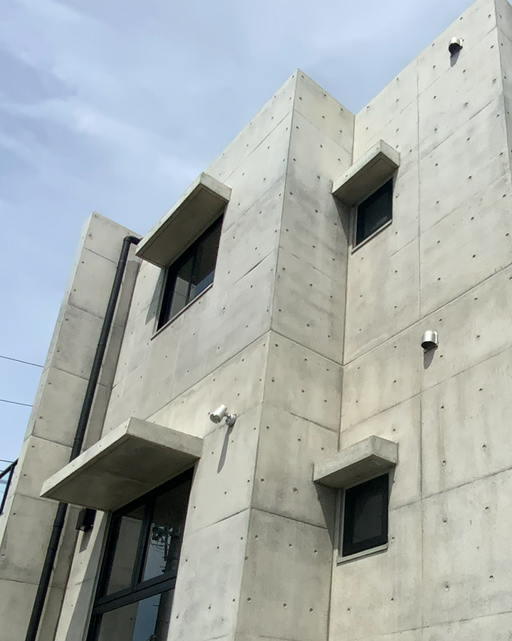 無機質住宅 外観