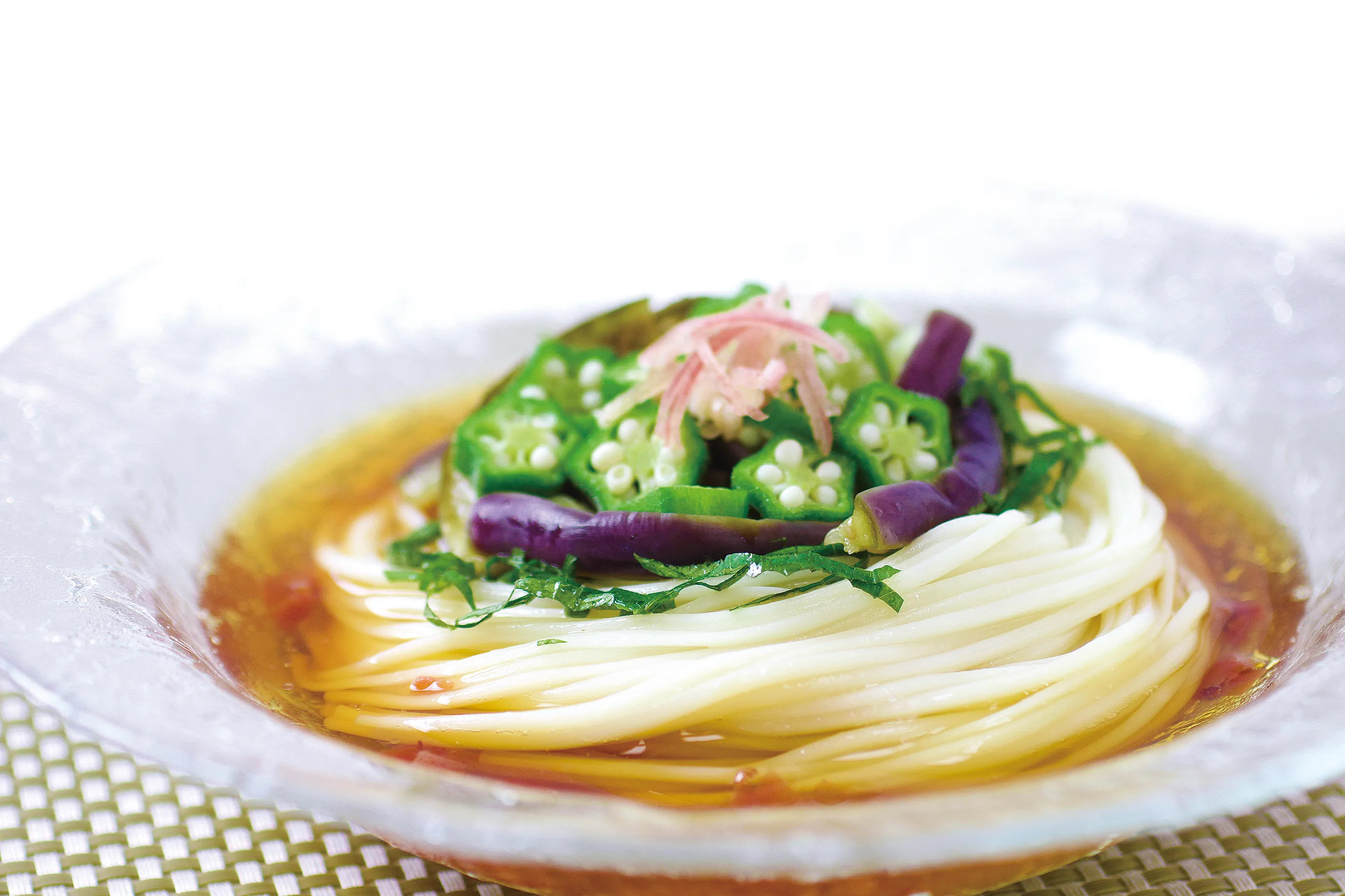 夏野菜ぶっかけそうめん