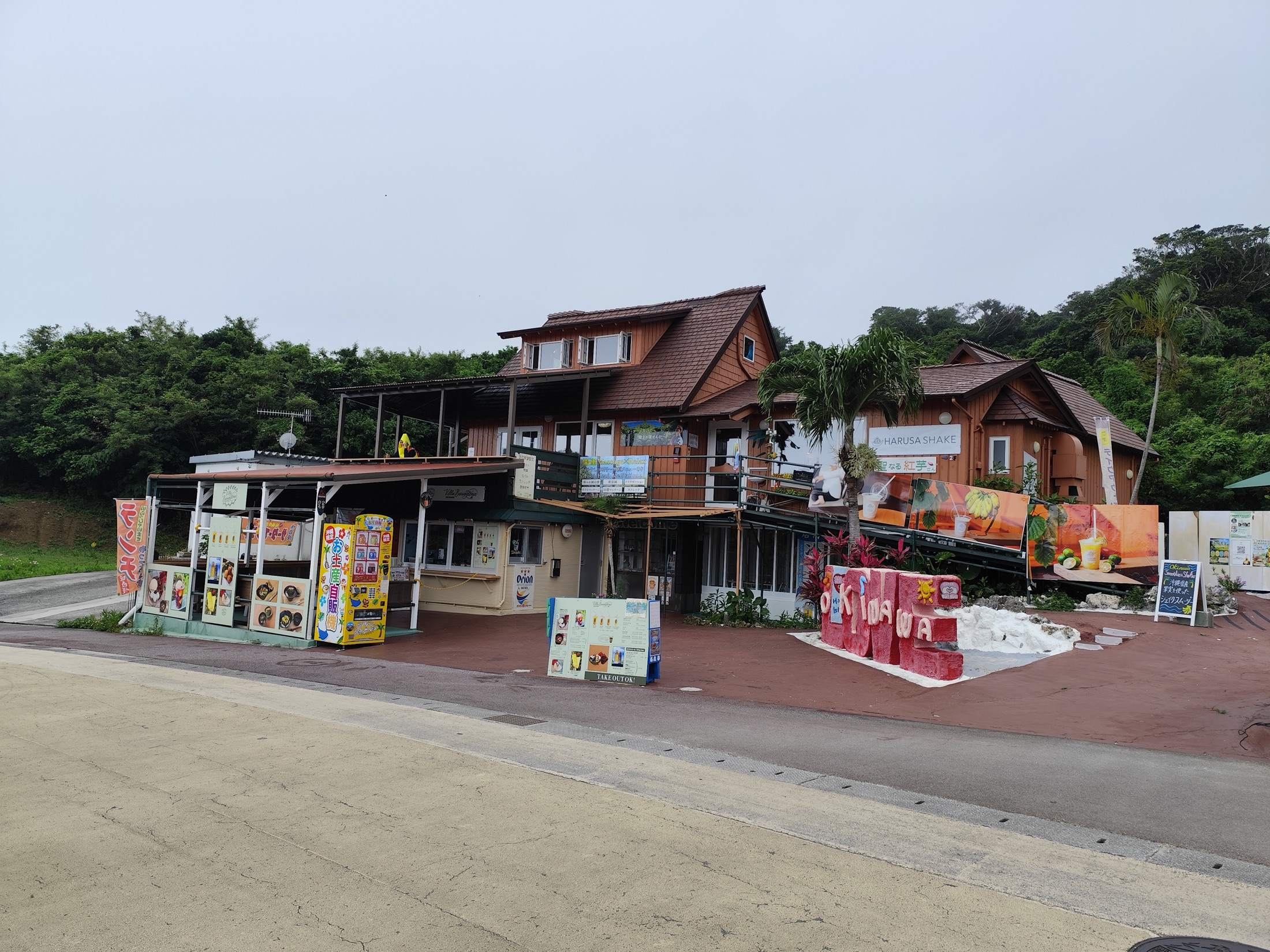 ハルサーシェイクの外観