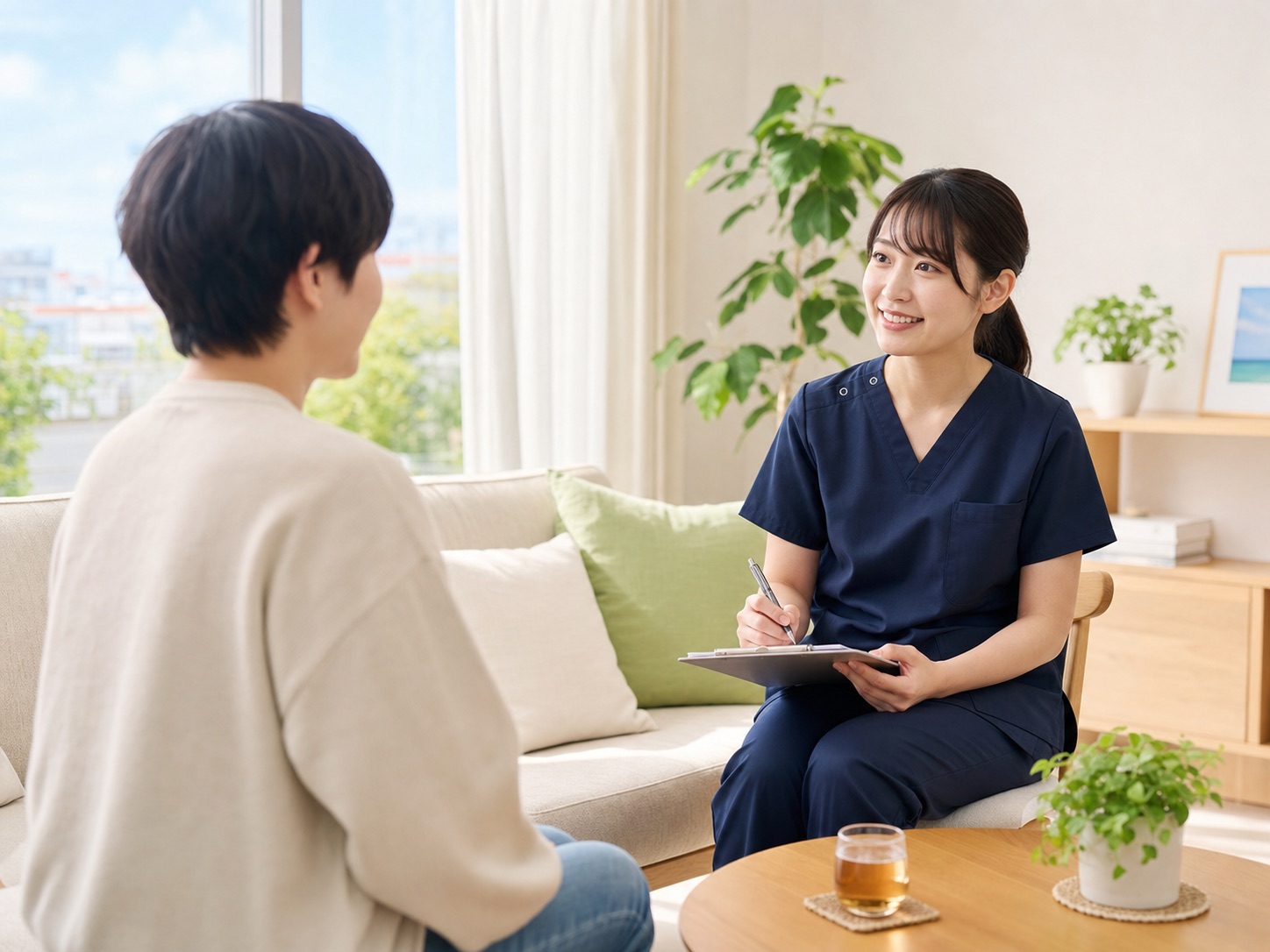 精神科訪問看護の相談イメージ