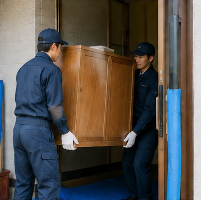 家財の搬出作業