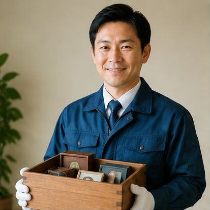 まごころを込めて故人様の品を扱うスタッフ
