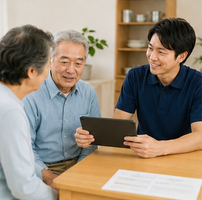 生前整理の打ち合わせ