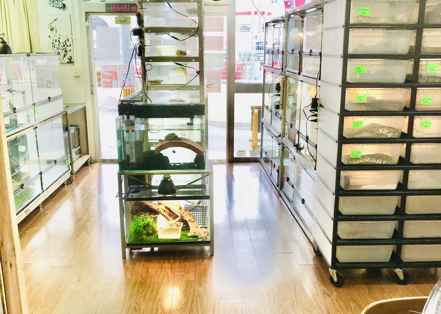お店の日常風景