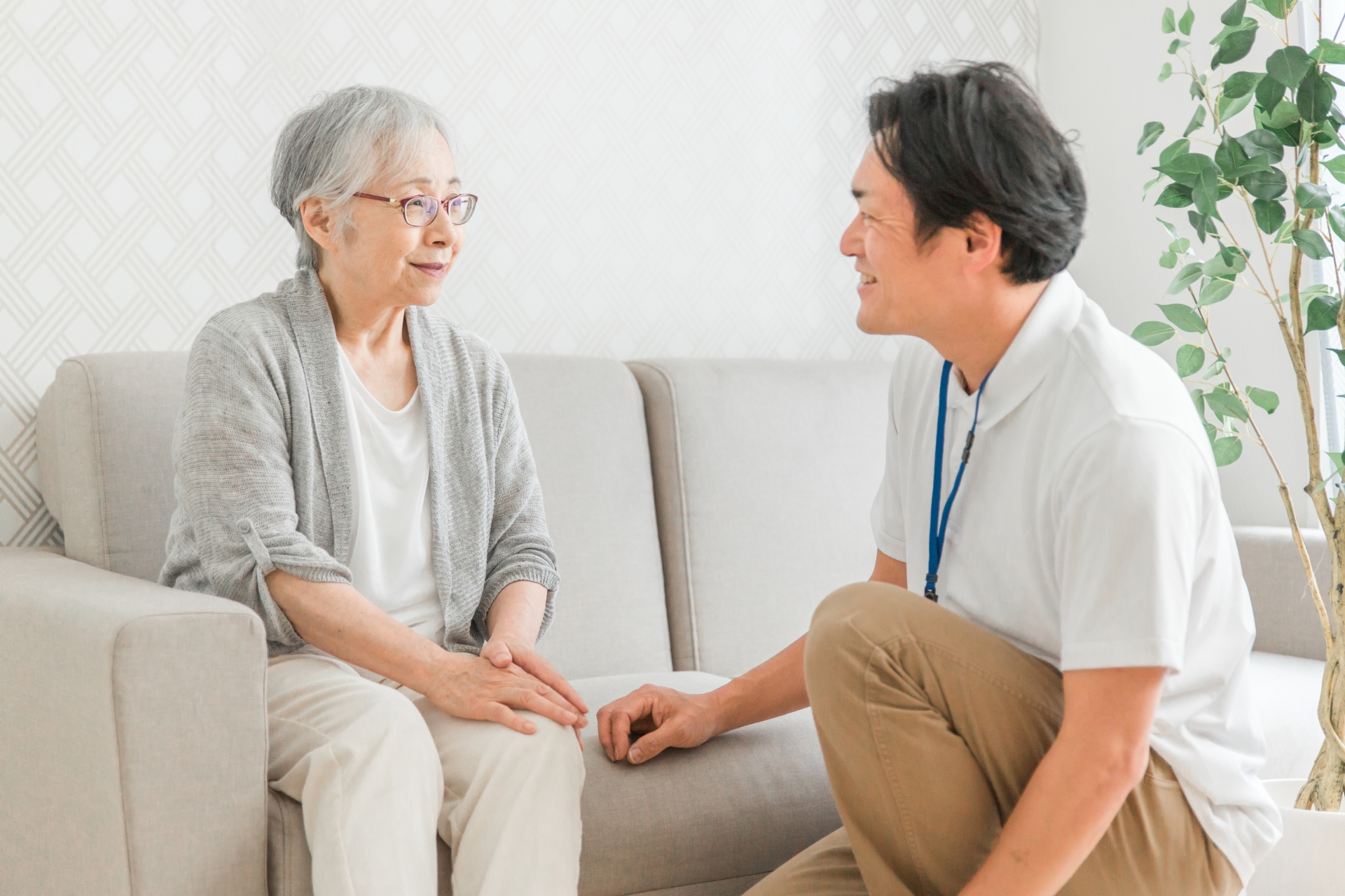 介護の窓口晴れ晴れの相談風景