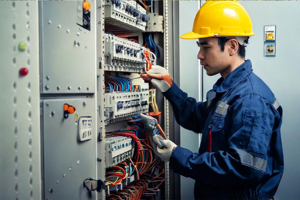 配電盤接続・電気設備施工