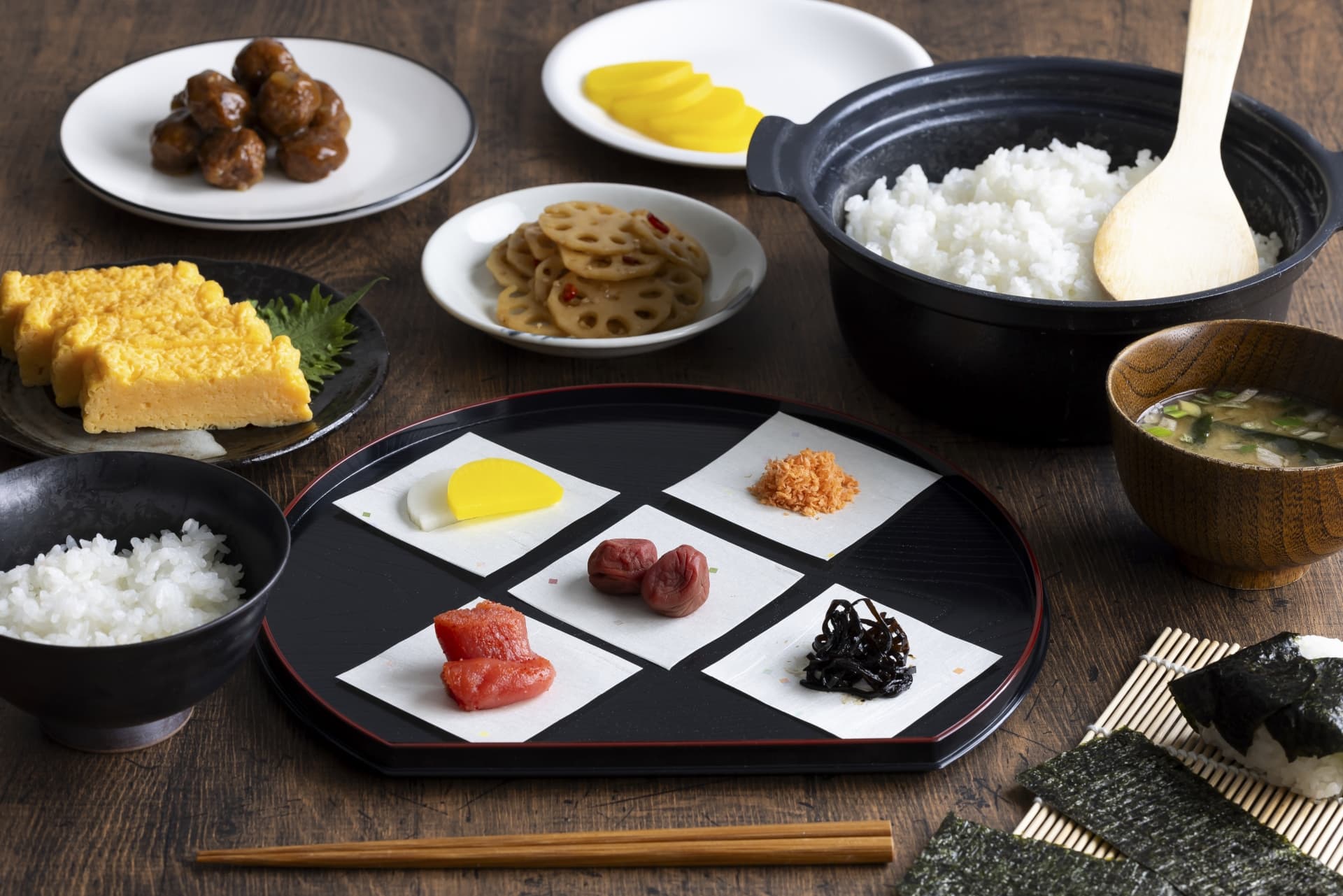 ご飯のお供に海苔