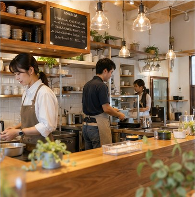 飲食店開業のイメージ