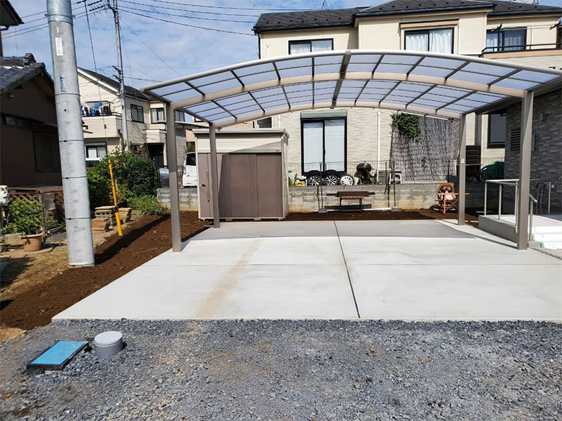 駐車場・土間コンクリート工事