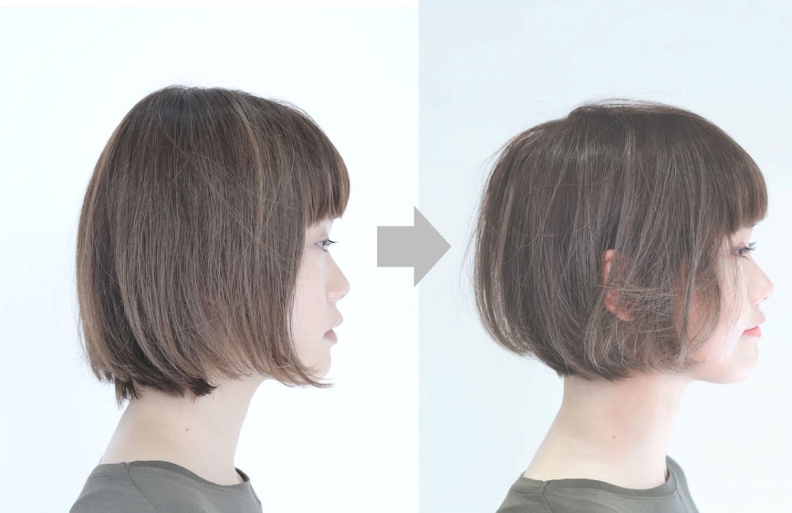 STEP BONE CUT ビフォーアフター