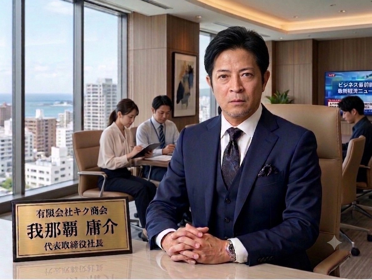 4代目 代表取締役社長 我那覇 庸介