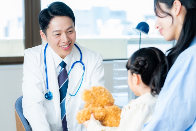 院内での診察の様子