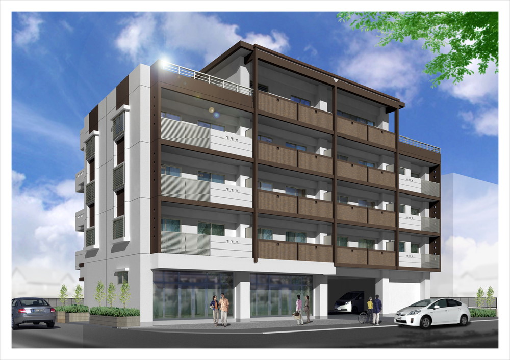設計実績 店舗兼共同住宅