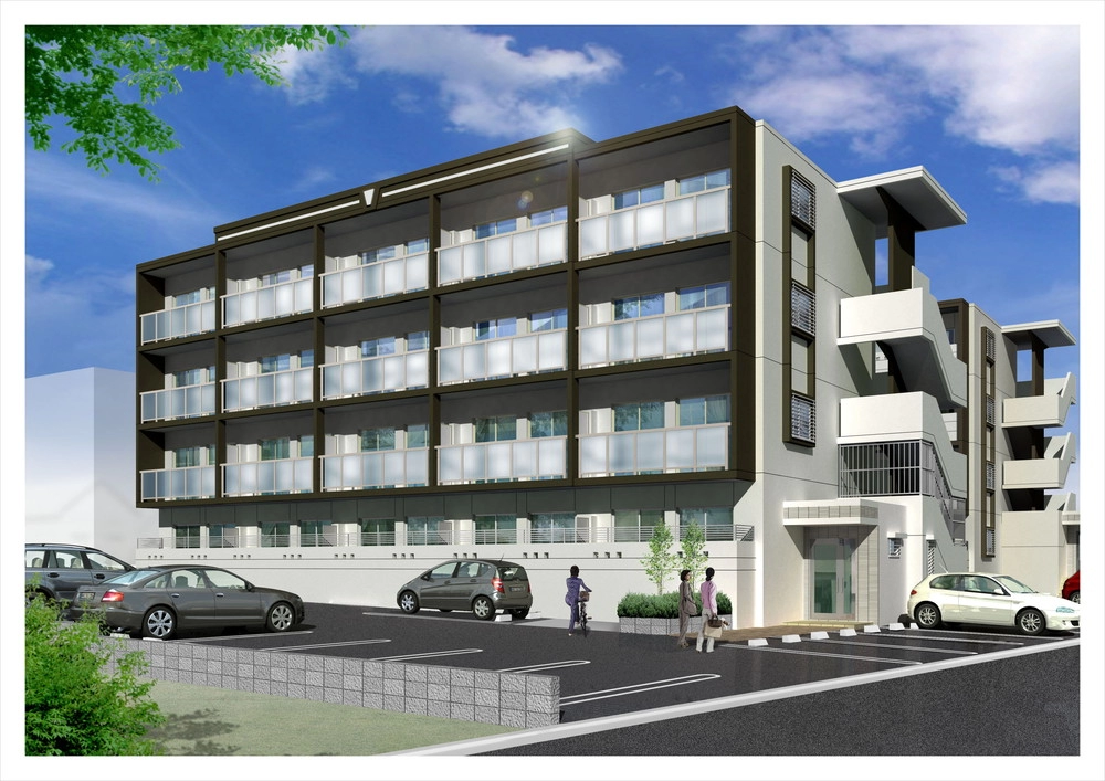 共同住宅 RC造・4階建 沖縄市与儀