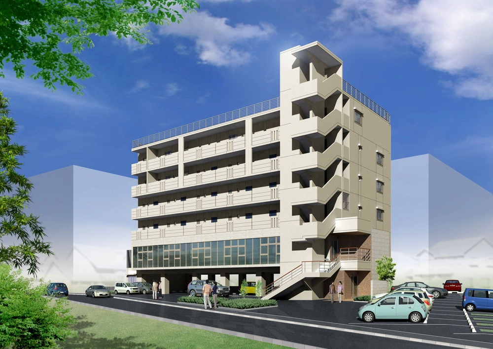 店舗兼共同住宅 RC造・6階建 那覇市田原