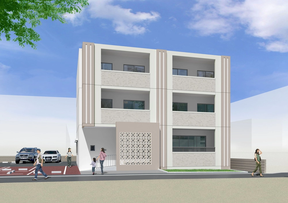 住宅兼旅館 RC造・3階建 石垣市字大川