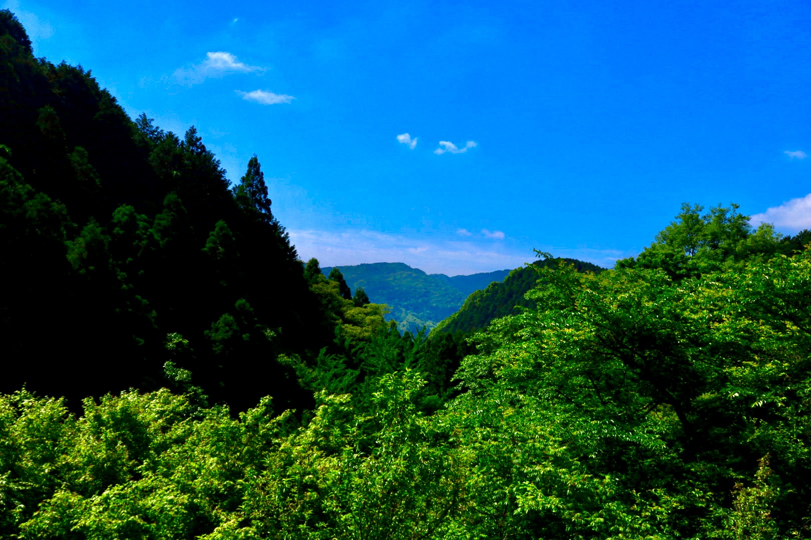 篠栗の山並み
