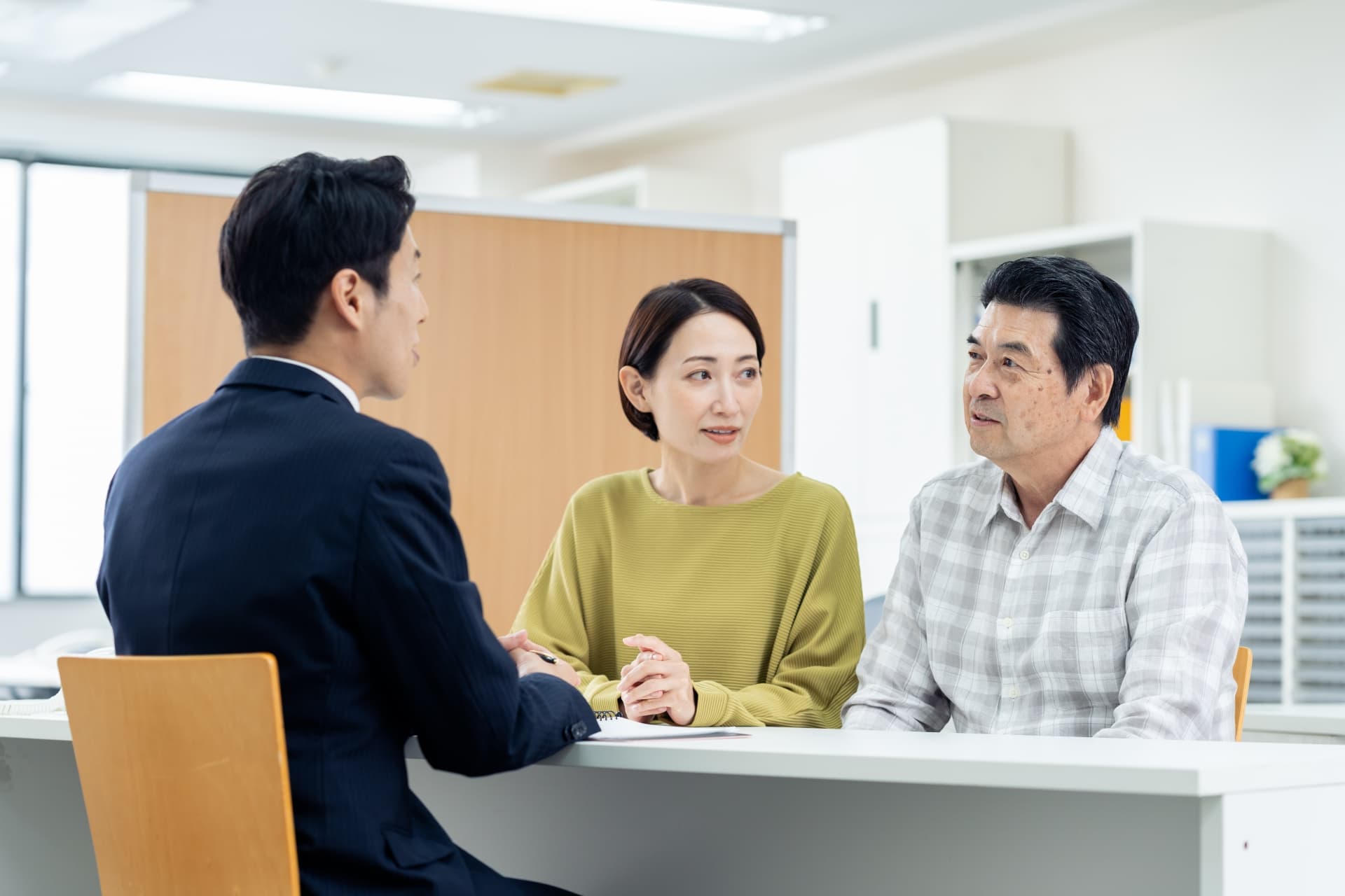 事務所での相談