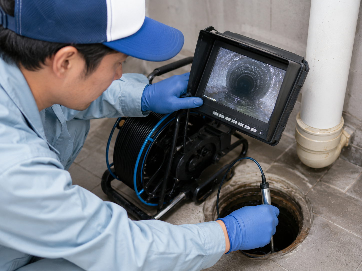 水道用不断水内視鏡