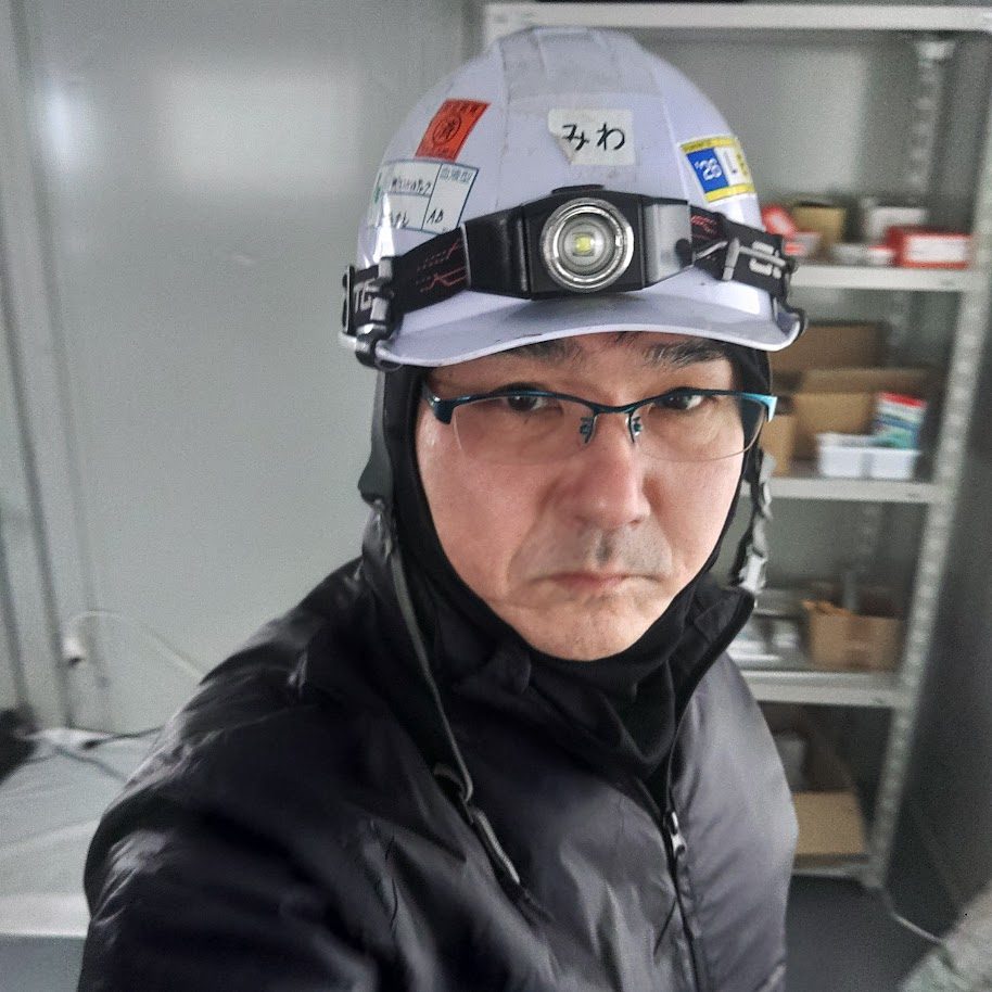 代表取締役 三輪秀之（現場にて）