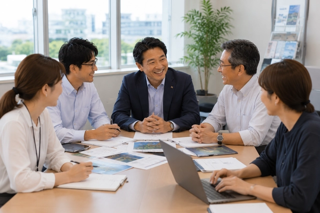 産学官交流サロンで参加者が講師を囲んで意見を交わす様子