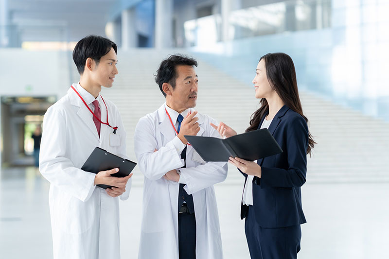 提案・商談の様子