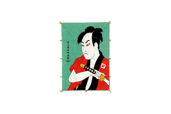 浮世絵の凧