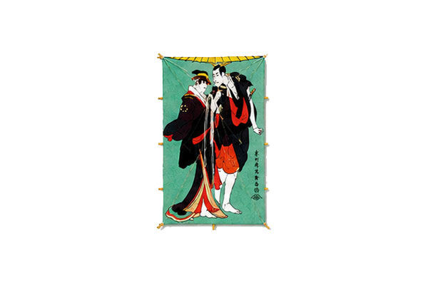 浮世絵の凧