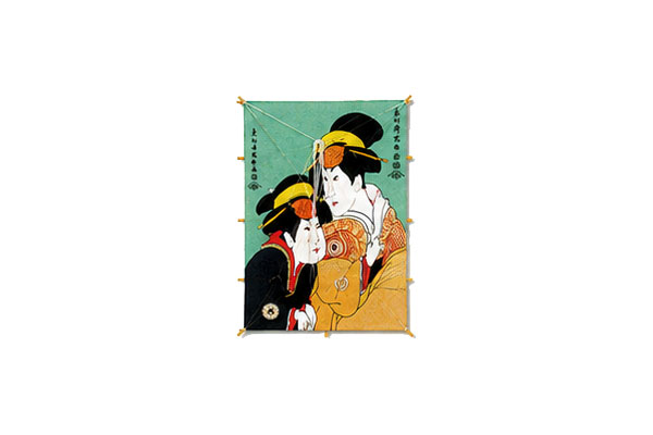 浮世絵の凧