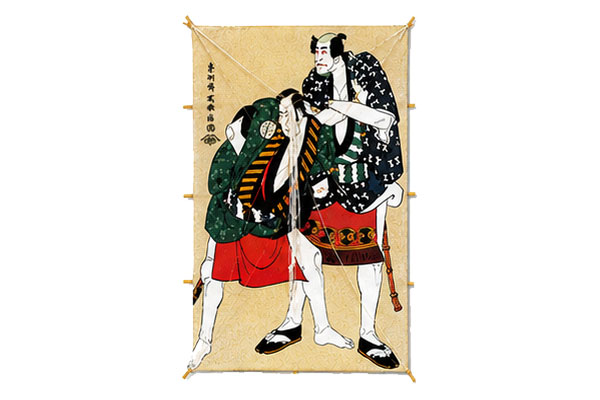 浮世絵の凧