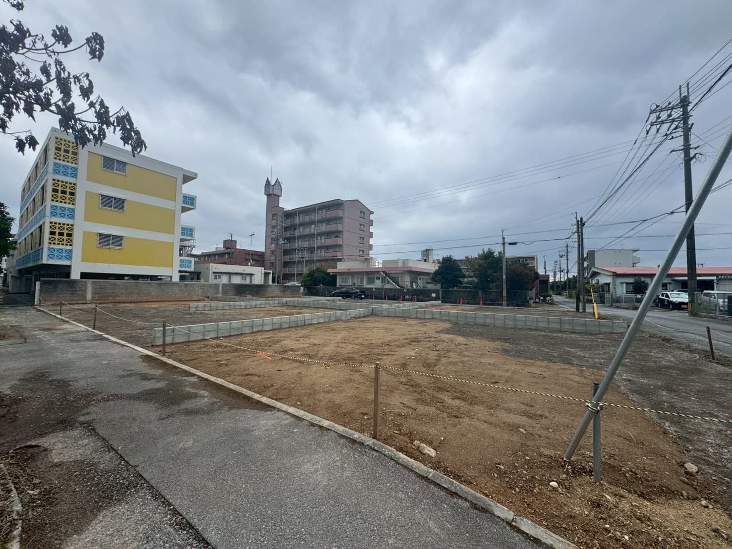 名護市宮里 造成工事