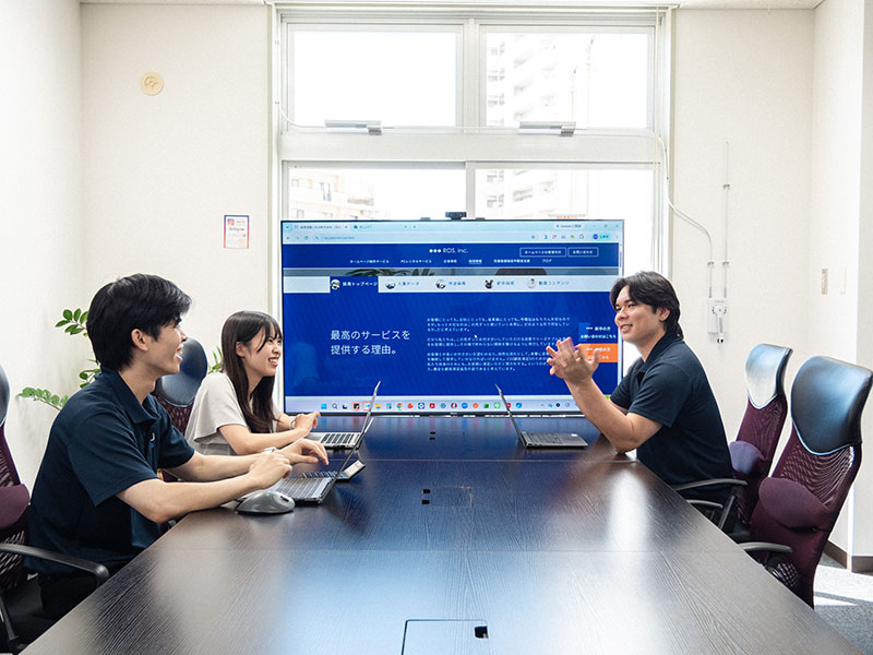 打ち合わせの様子