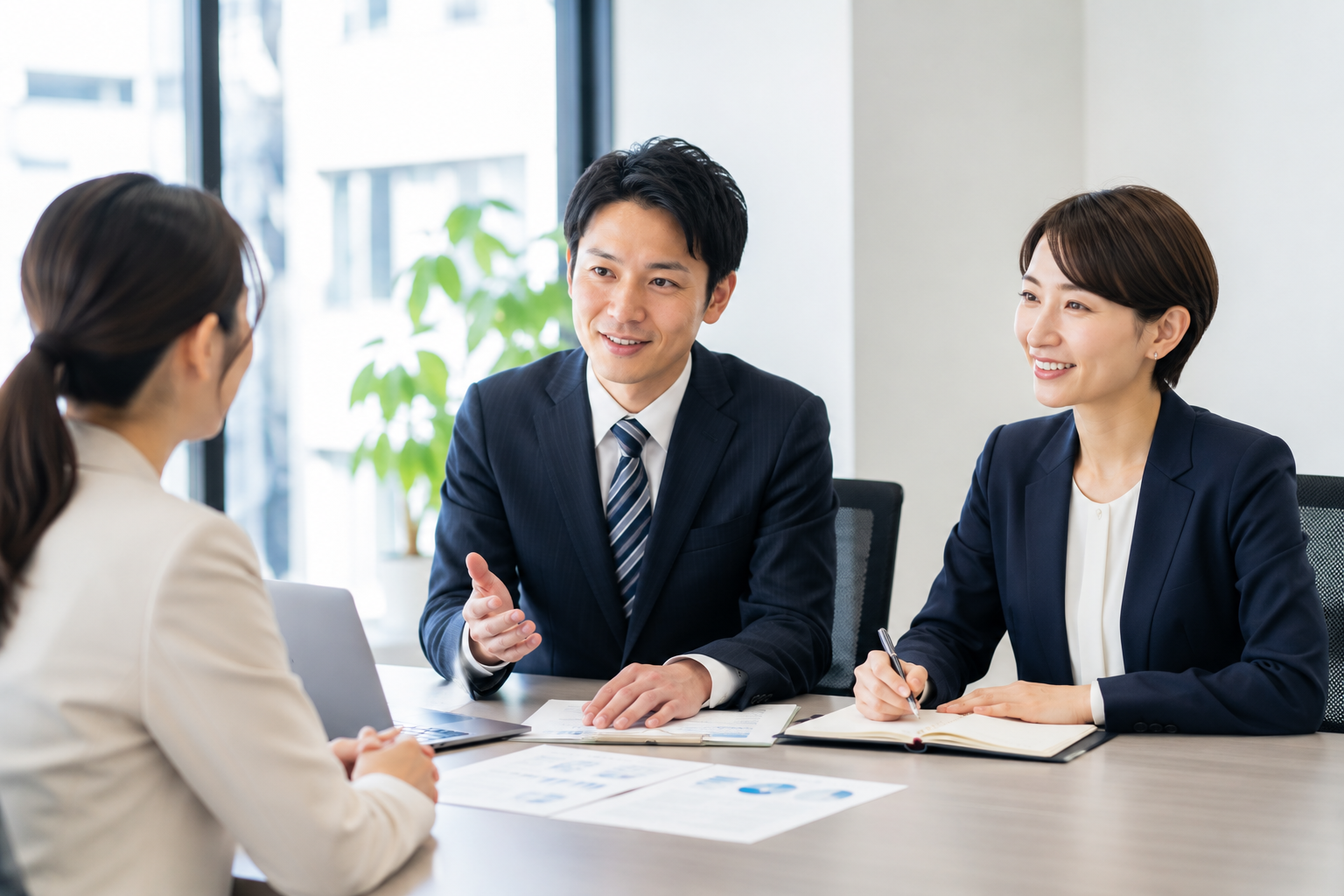 業務中の様子