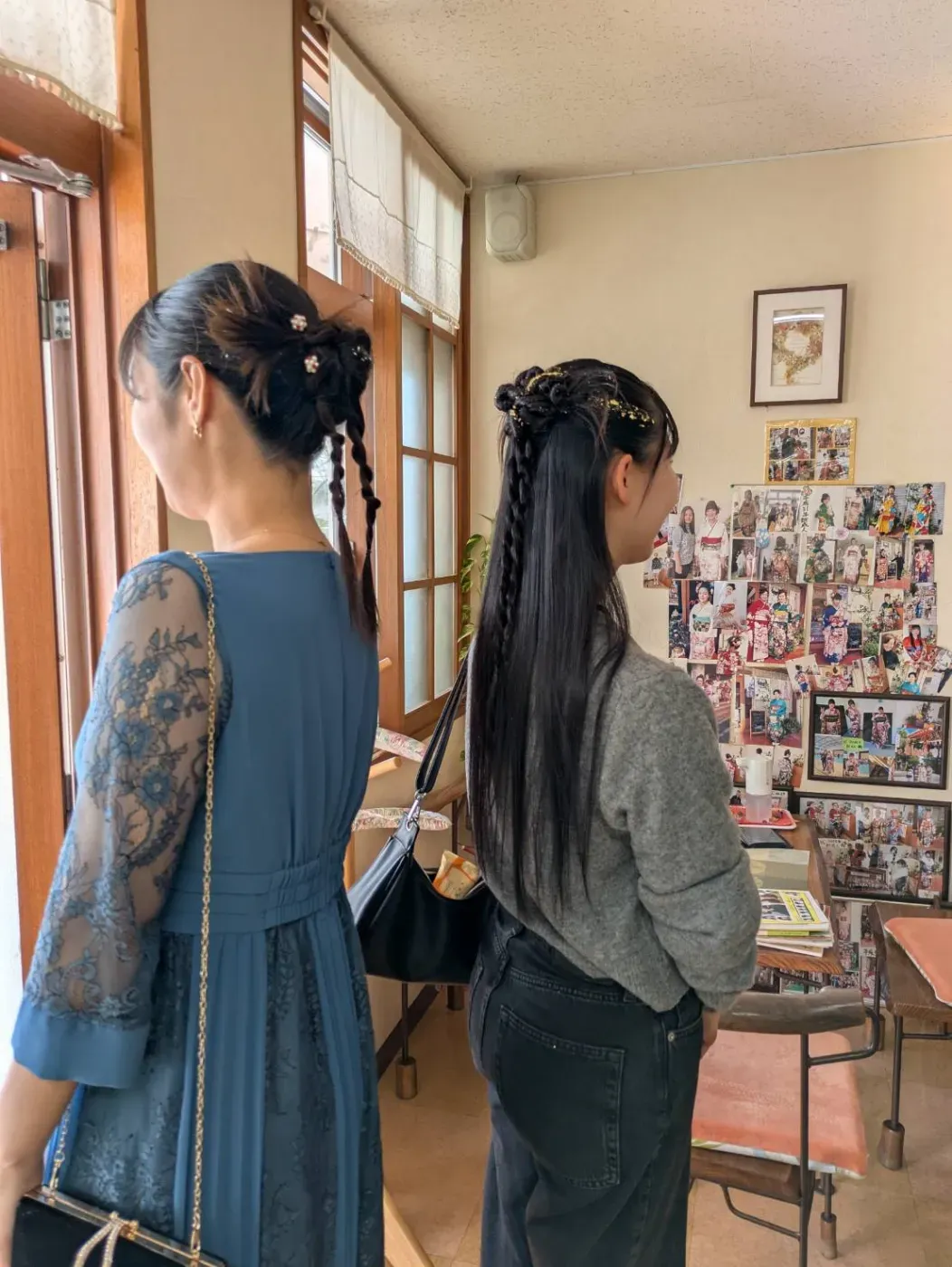 お出かけのヘアセット