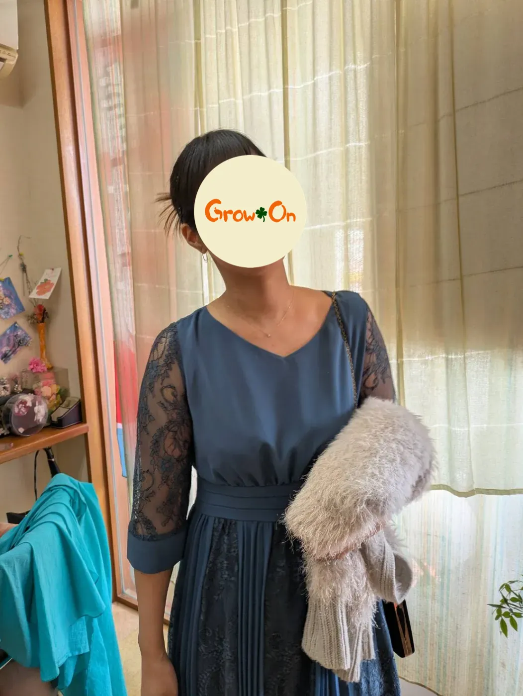 ドレスに合わせたヘアセット