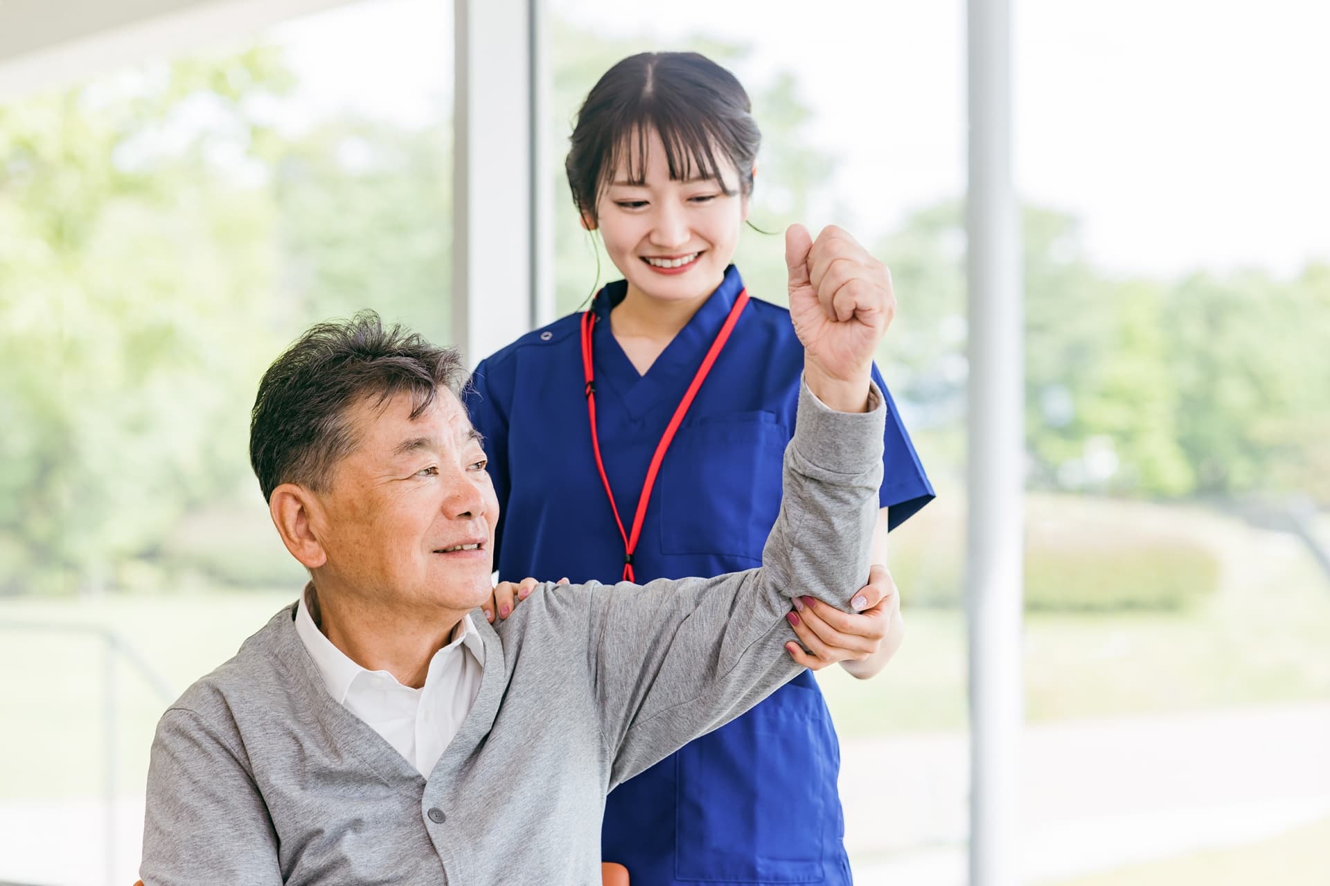 理学療法士による個別リハビリ