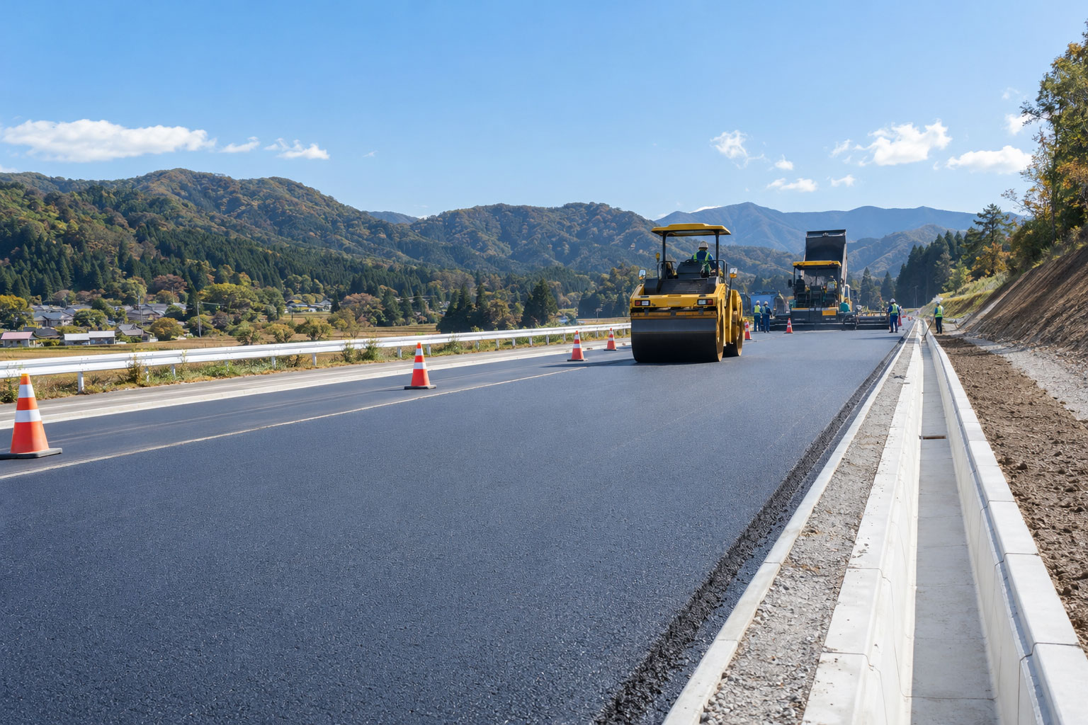 道路改良工事