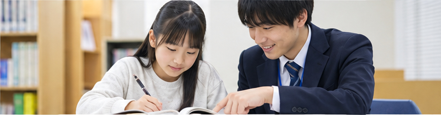 講師と生徒の授業の様子