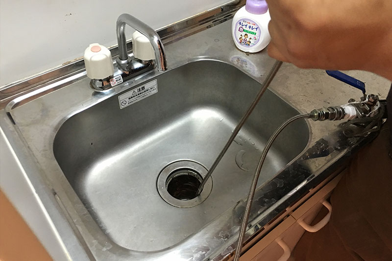 排水管高圧洗浄