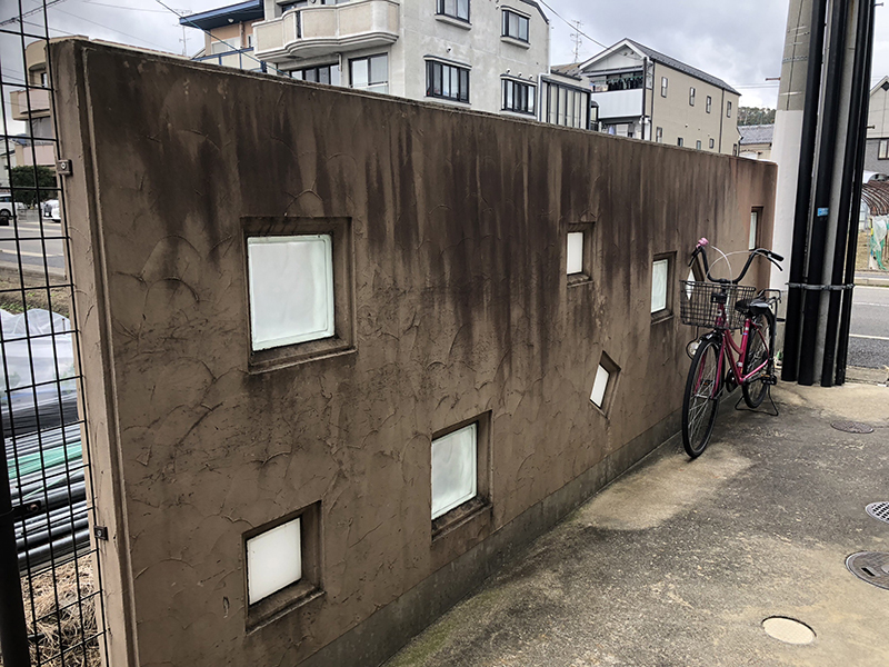 壁面特殊洗浄後
