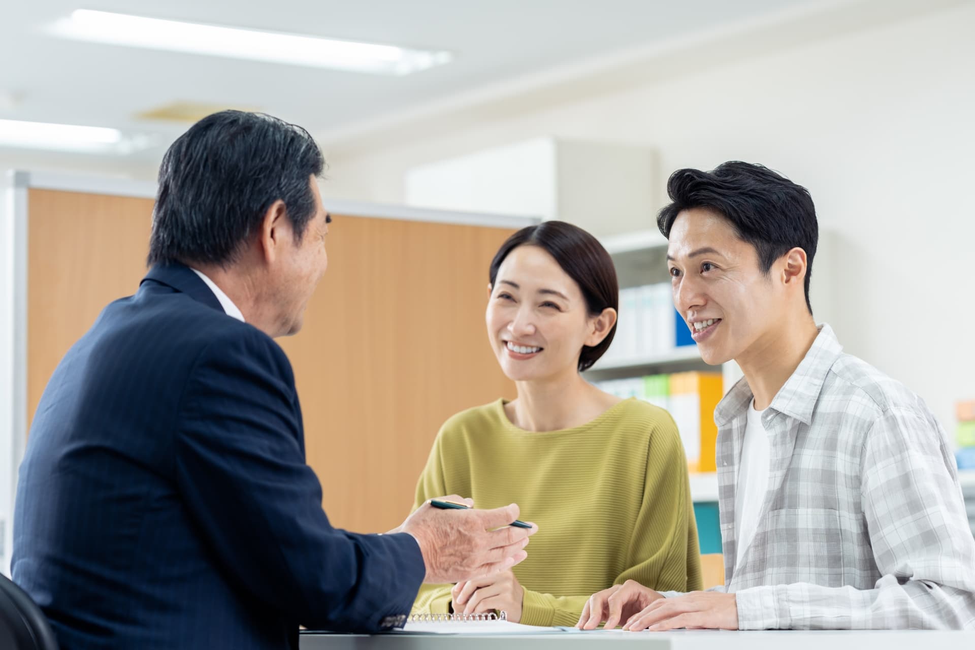 初回相談の様子