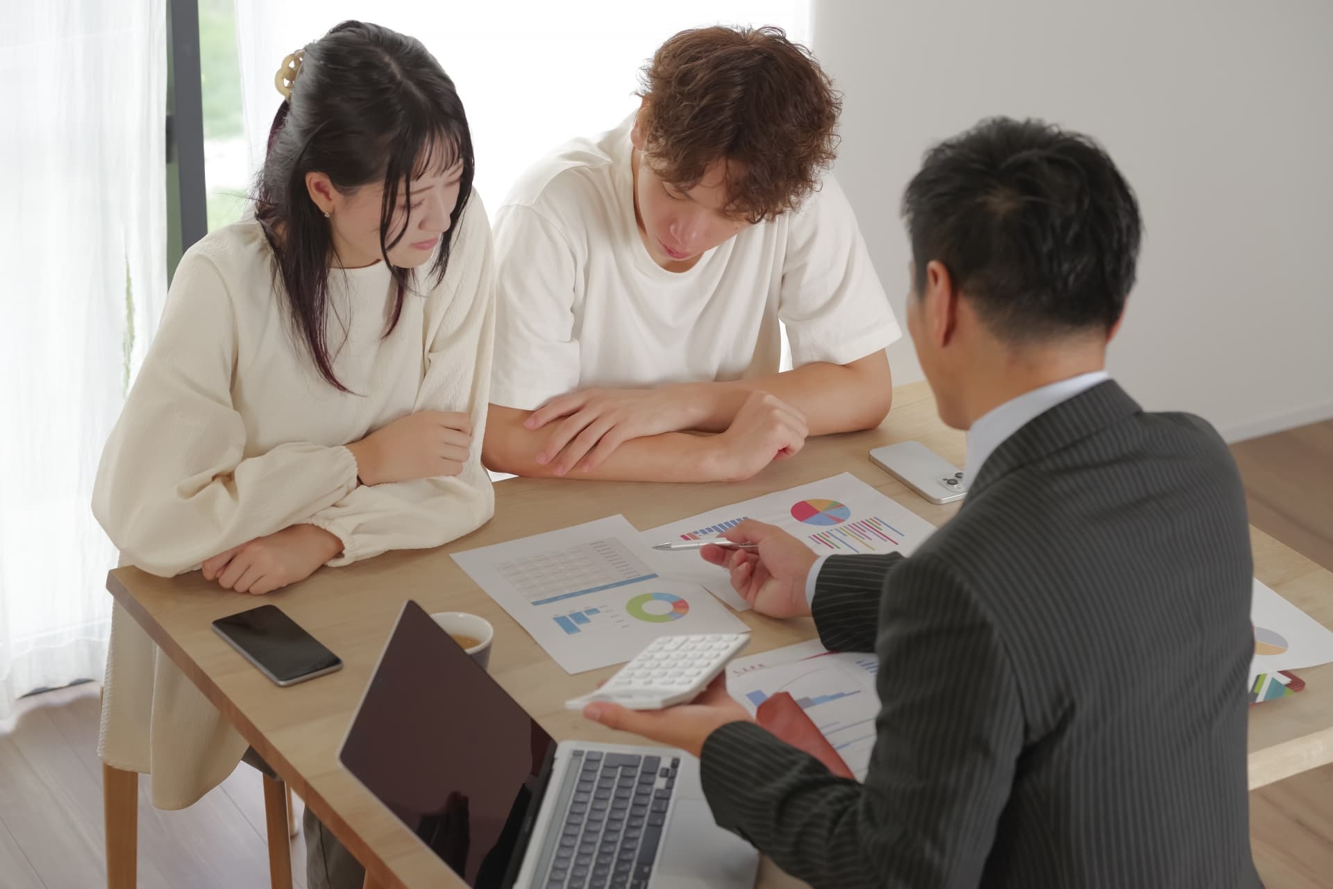初回相談の様子