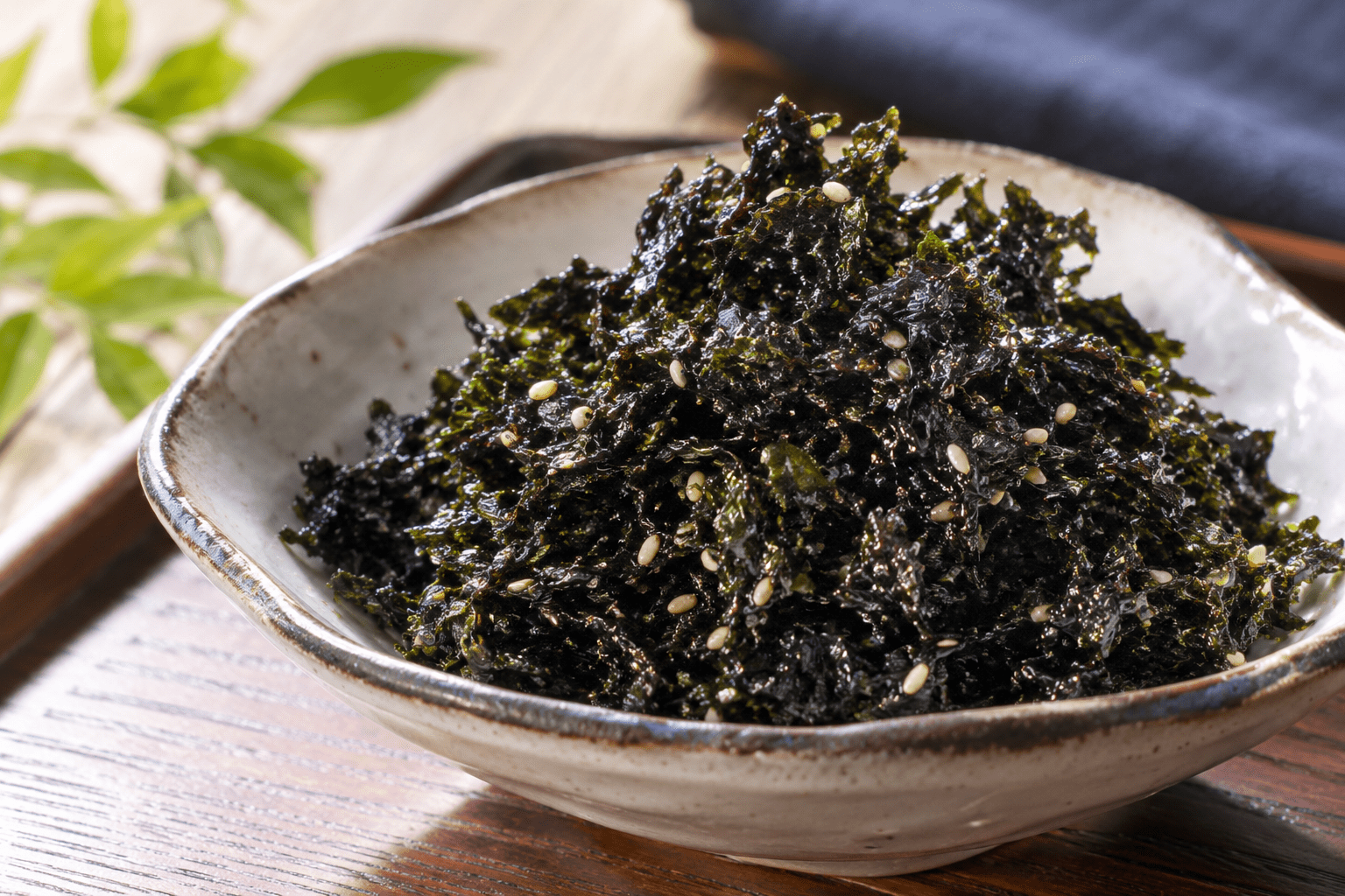 黒ばら海苔の味付け海苔