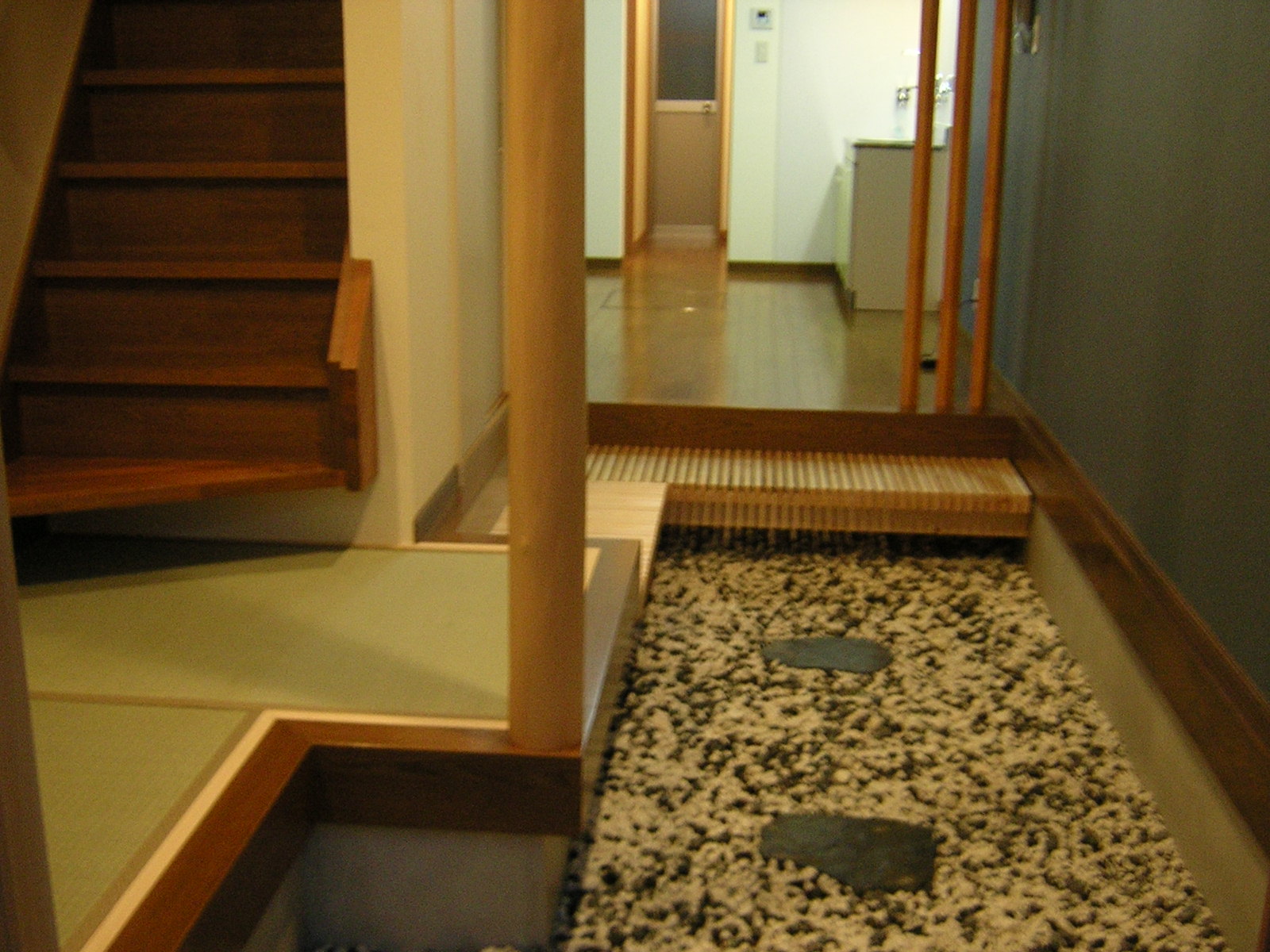 木造住宅の内観