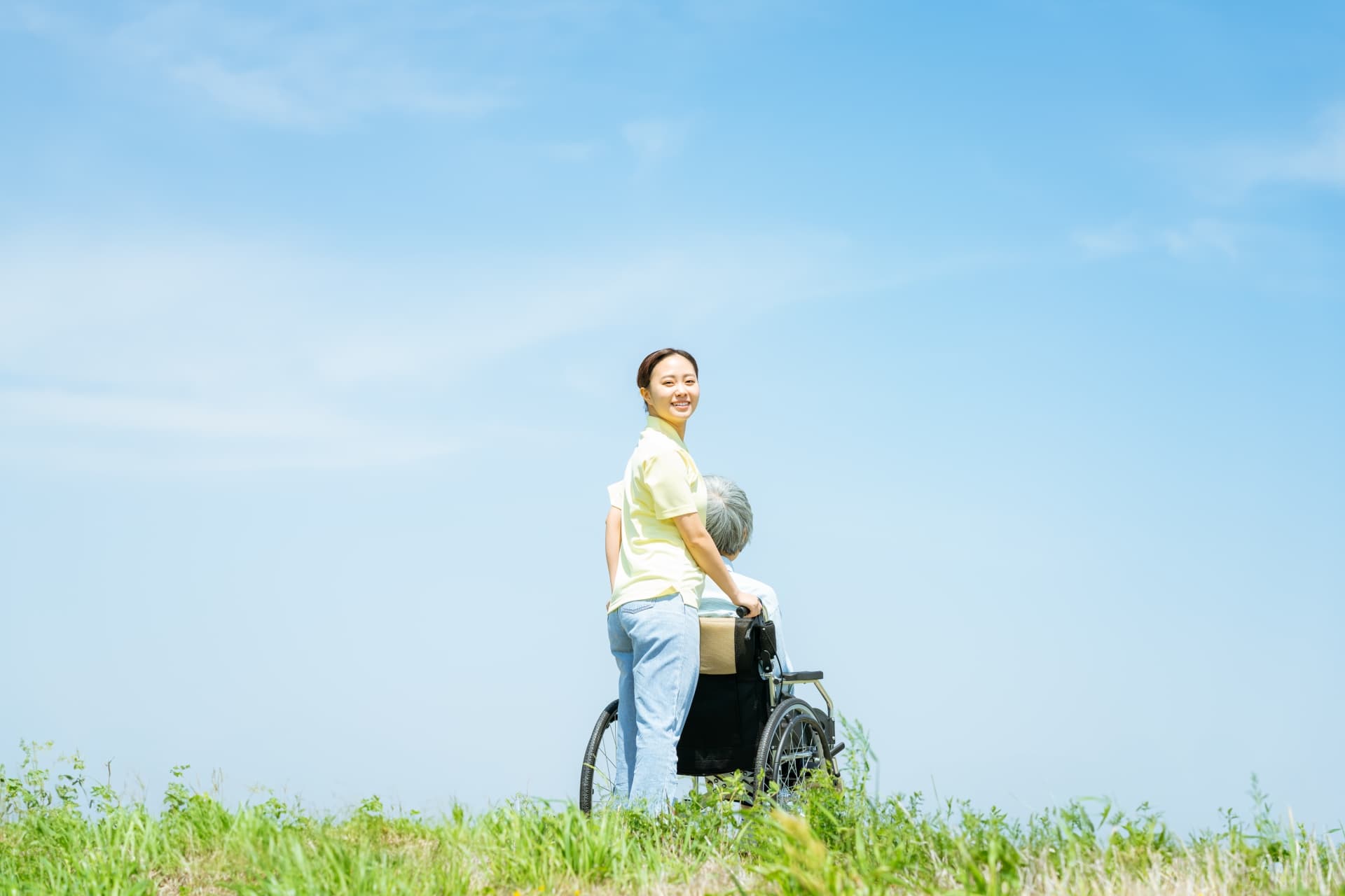 利用者に寄り添うヘルパー